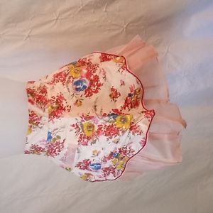 VINTAGE 40's/50's REVERSABLE PARTY APRON
